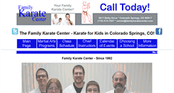 Desktop Screenshot of familykaratecenter.com